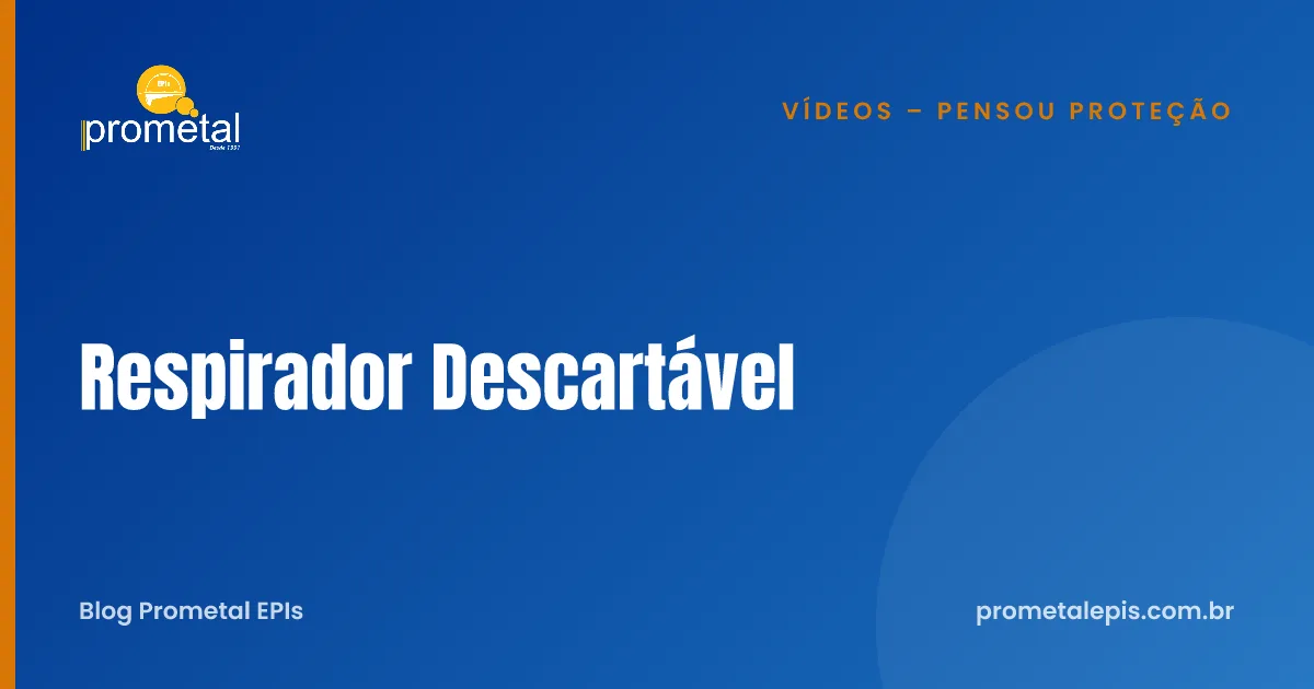 Respirador Descartável
