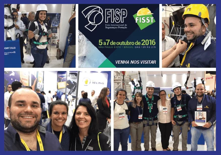 Equipe Prometal EPIs na FISP 2016