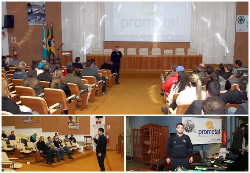 Palestra Pensou Proteção sobre a NR 6 na SIPAT da Embrapa