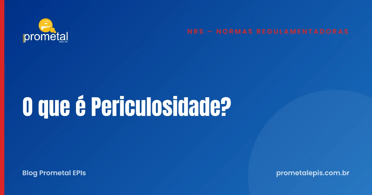 O que é Periculosidade?