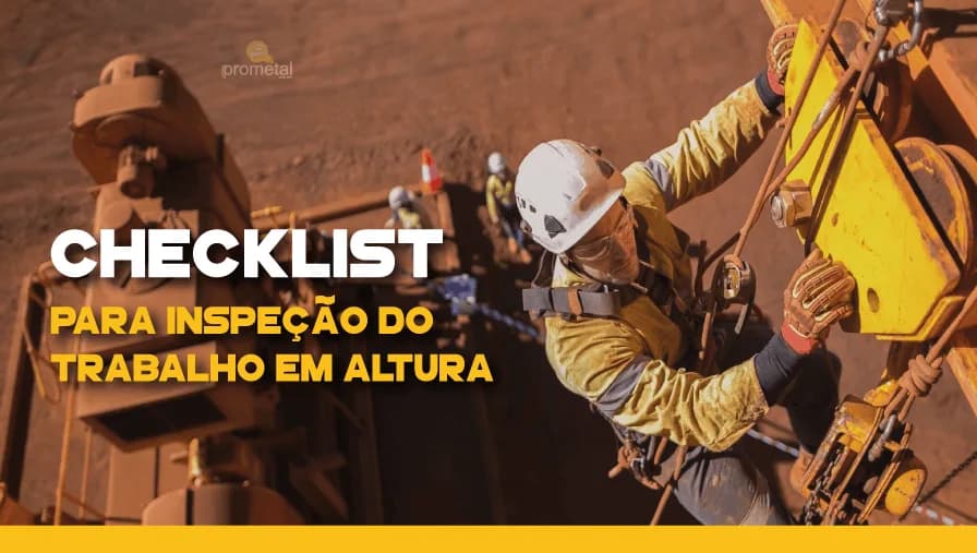Checklist para inspeção do Trabalho em Altura