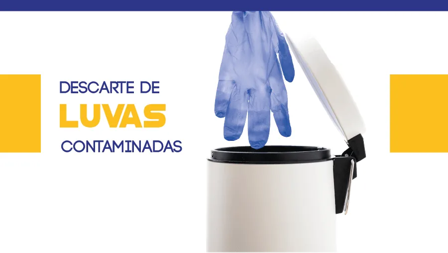 Descarte de Luvas Contaminadas - como fazer?