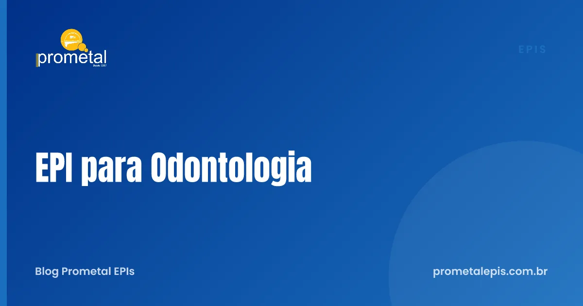 EPI para Odontologia