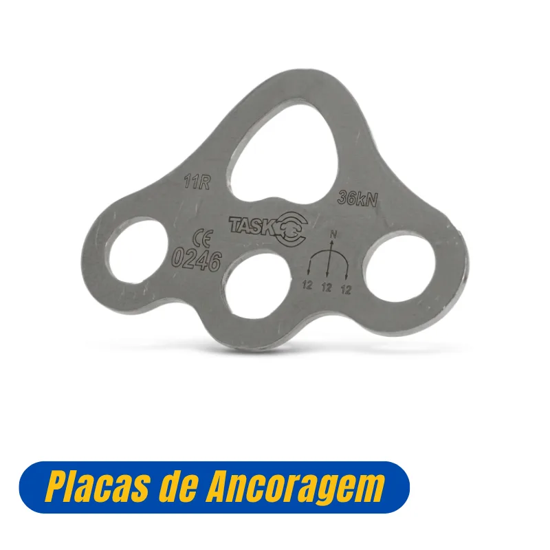 Placas de ancoragem