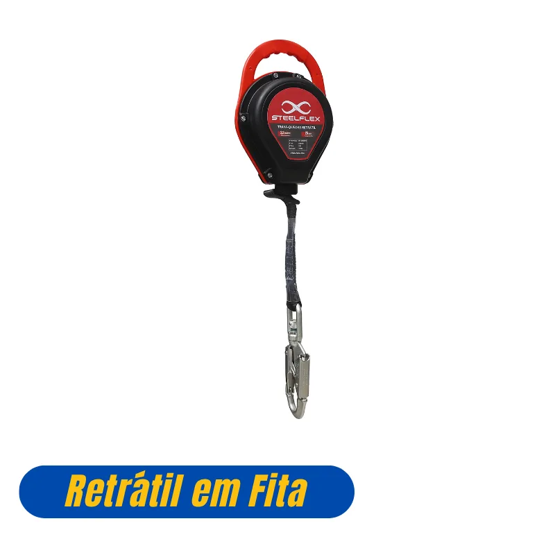 Trava Quedas Retrátil em Fita