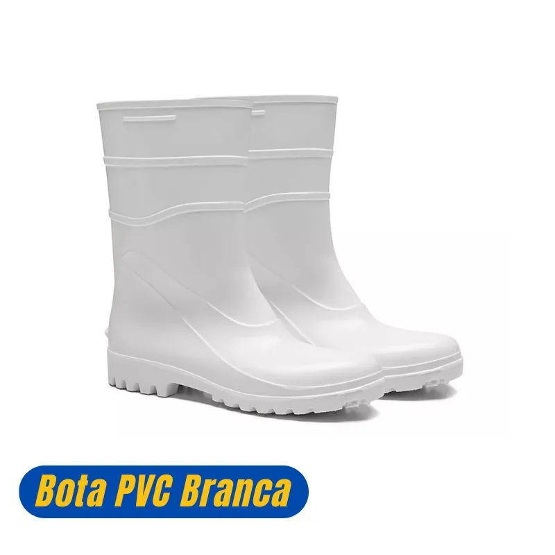 Bota PVC branca