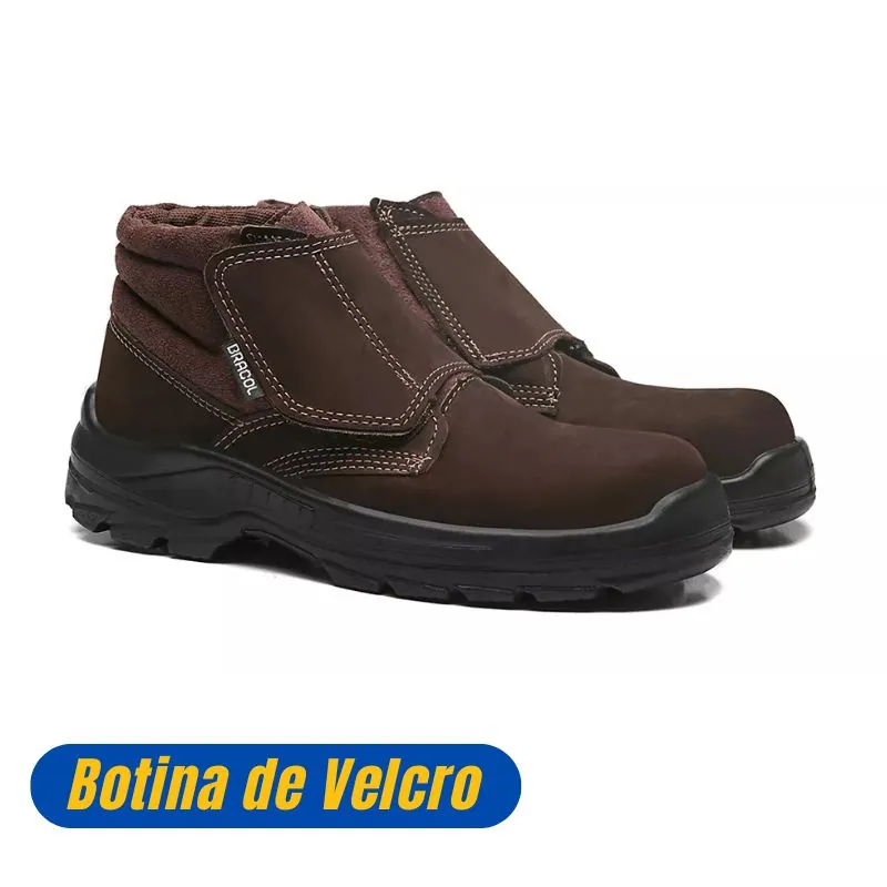 Botina de velcro