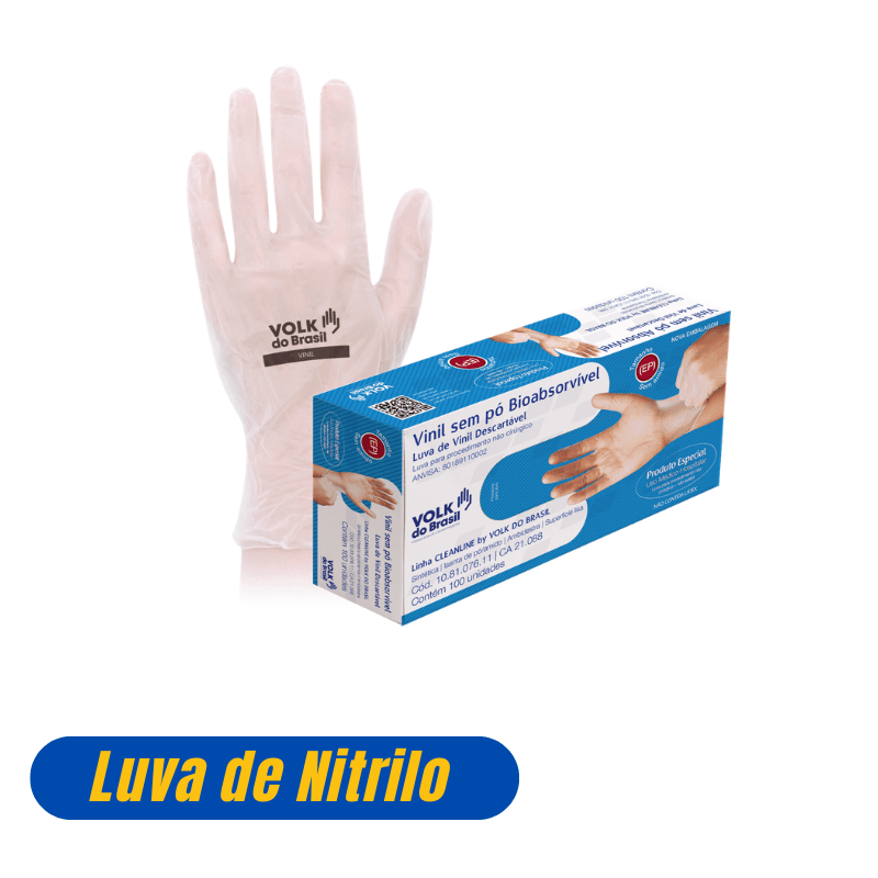 Luva de Nitrilo