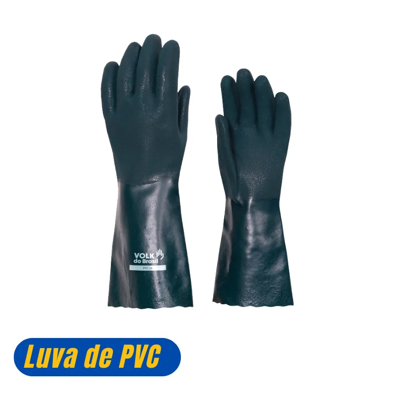 Luva de PVC