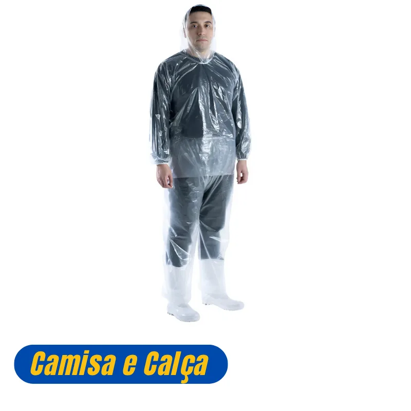 Camisa e Calça Descartáveis