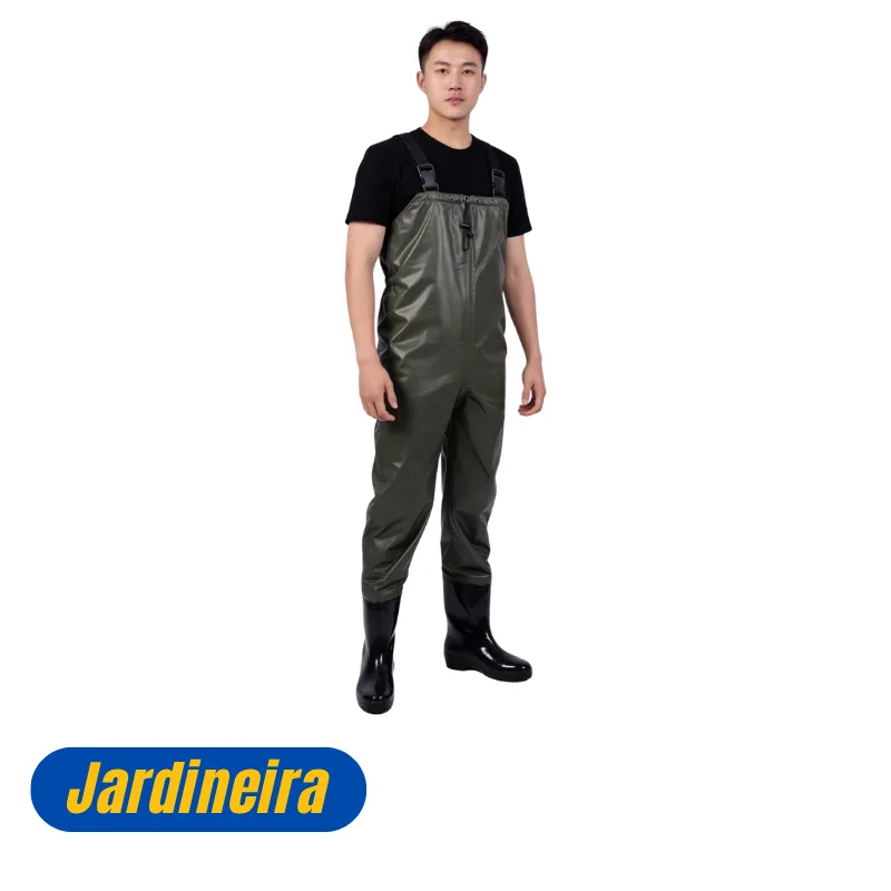 Jardineira com Botas