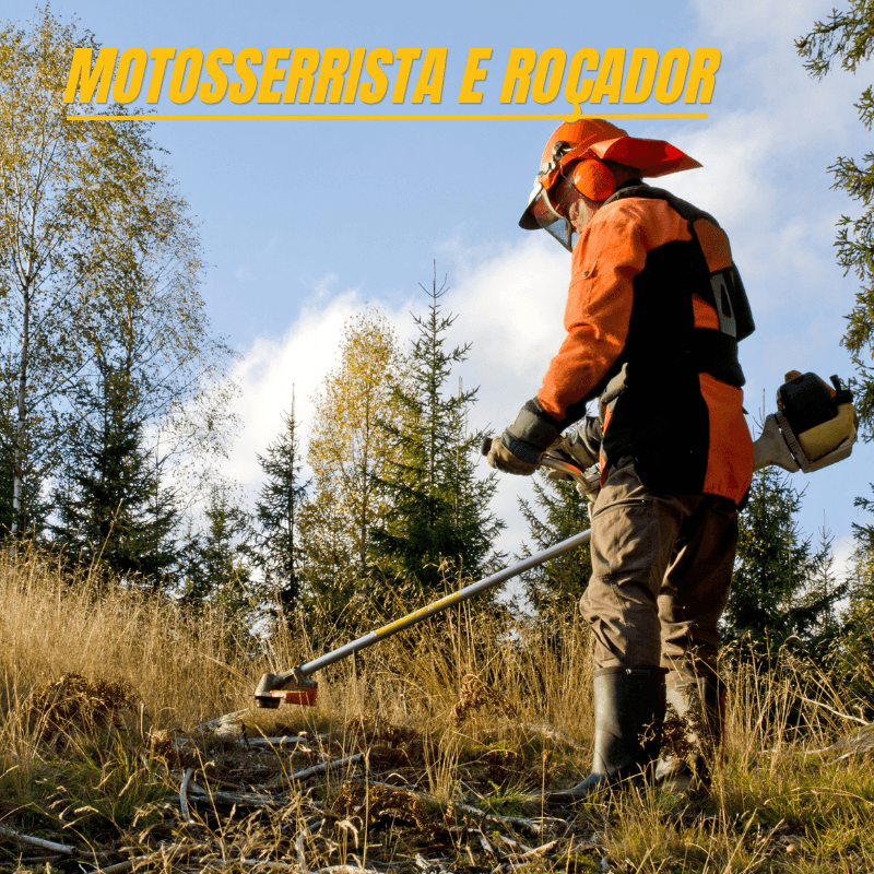 Motosserrista e Roçador