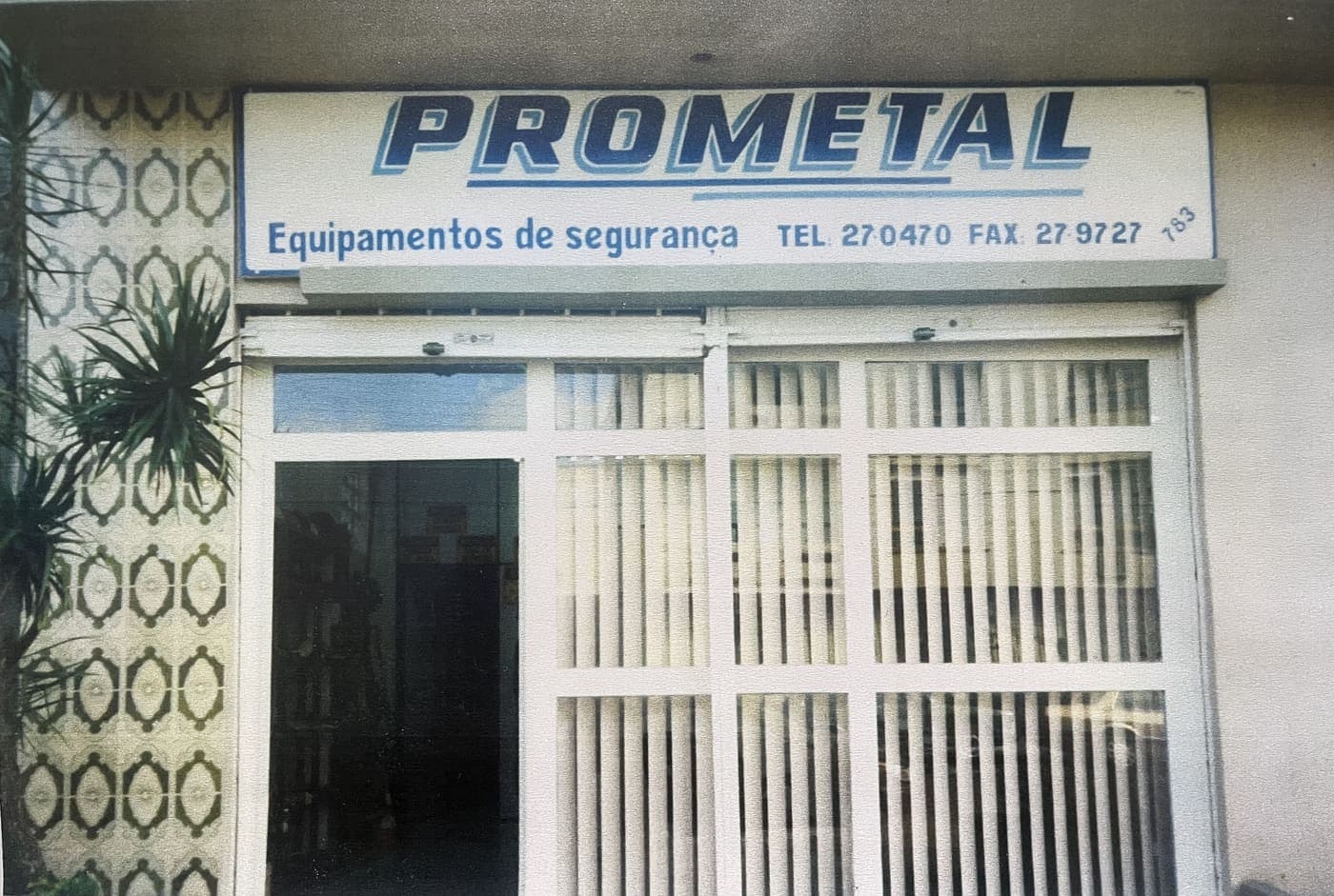 Primeira loja física, Rua Barão de Santa Tecla