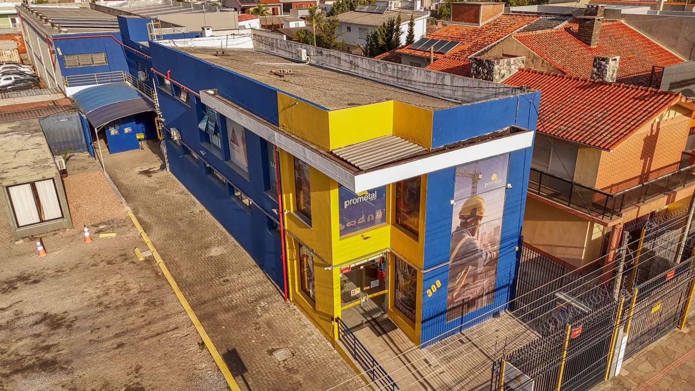 A sede da Prometal EPIs aos 35 anos, Pelotas/RS, 2026